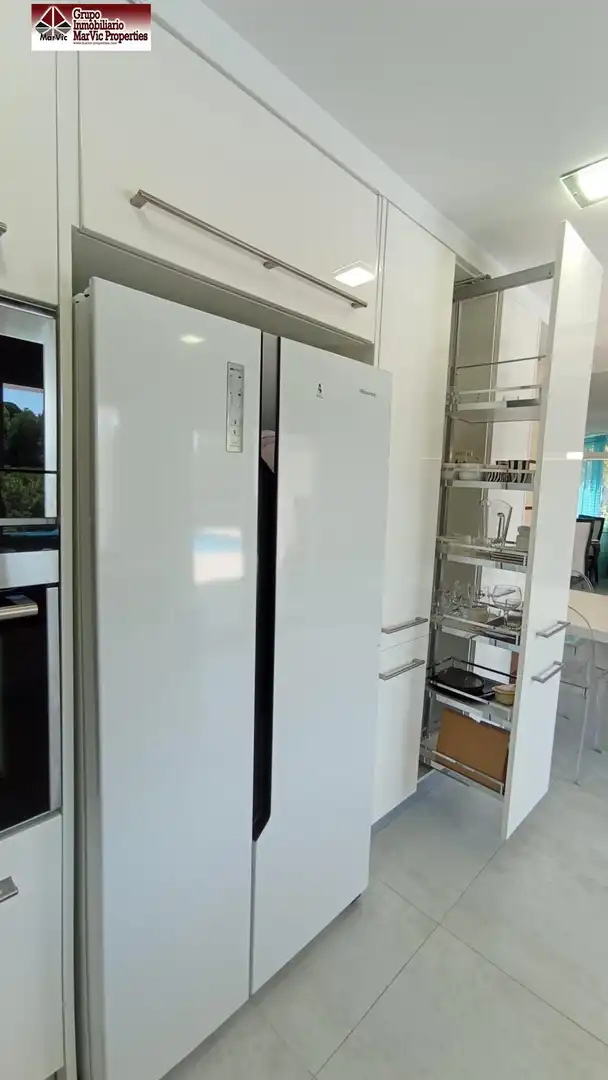 Cocina de Casa o chalet en venta en Altea con Aire acondicionado, Jardín privado y Terraza