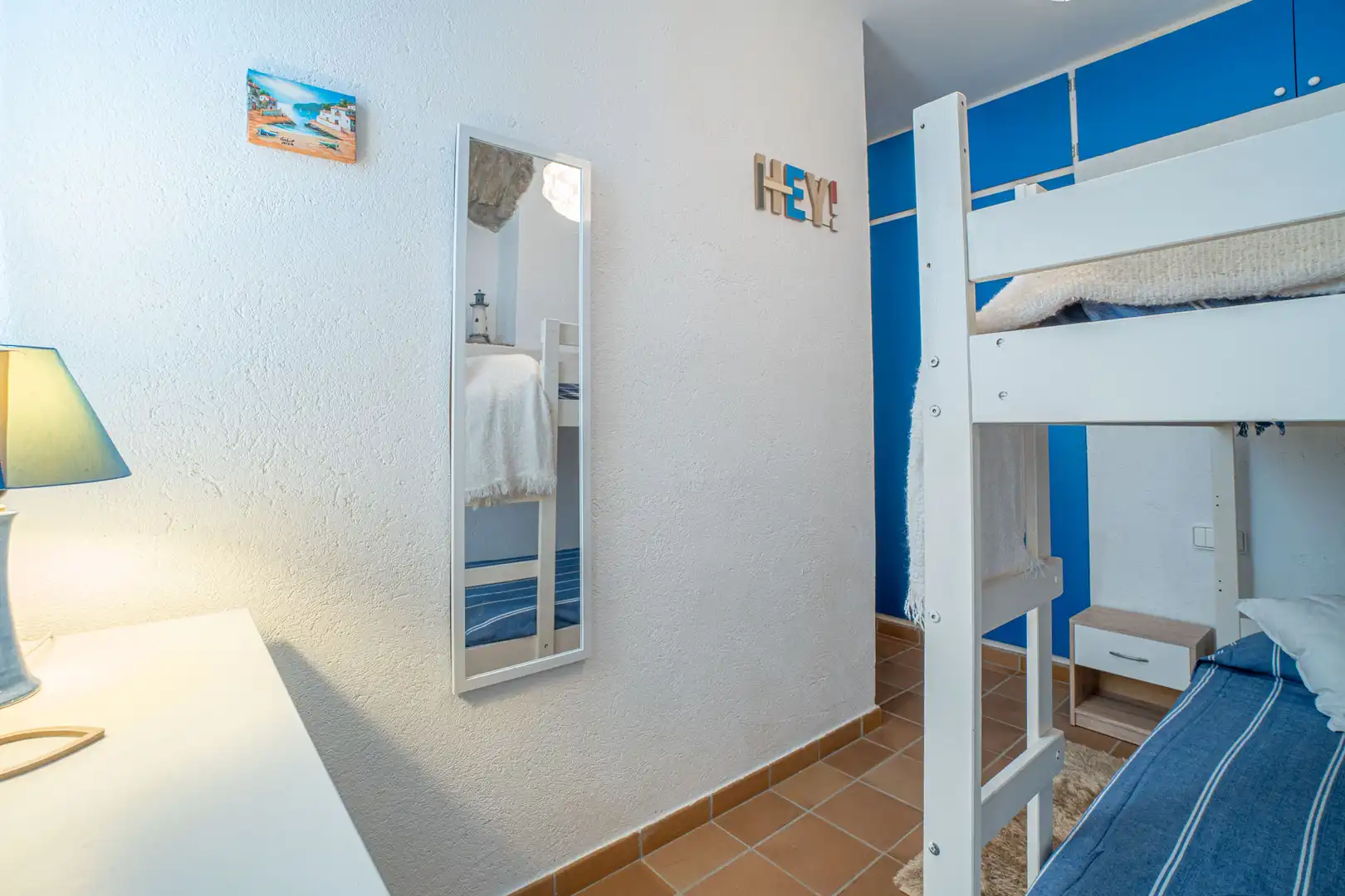 Schlafzimmer von Einfamilien-Reihenhaus zum Verkauf in Cadaqués mit Möbliert, Ofen und Waschmaschine