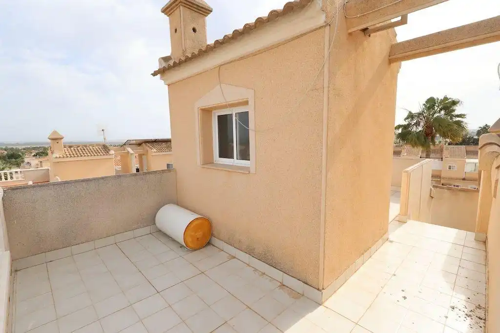 Terrassa de Casa adosada en venda en Rojales amb Terrassa, Traster i Piscina