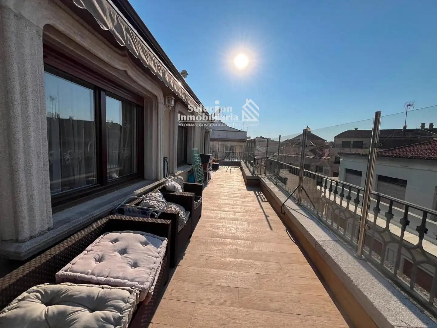 Terrasse von Dachboden zum Verkauf in Salamanca mit Klimaanlage, Heizung und Terrasse