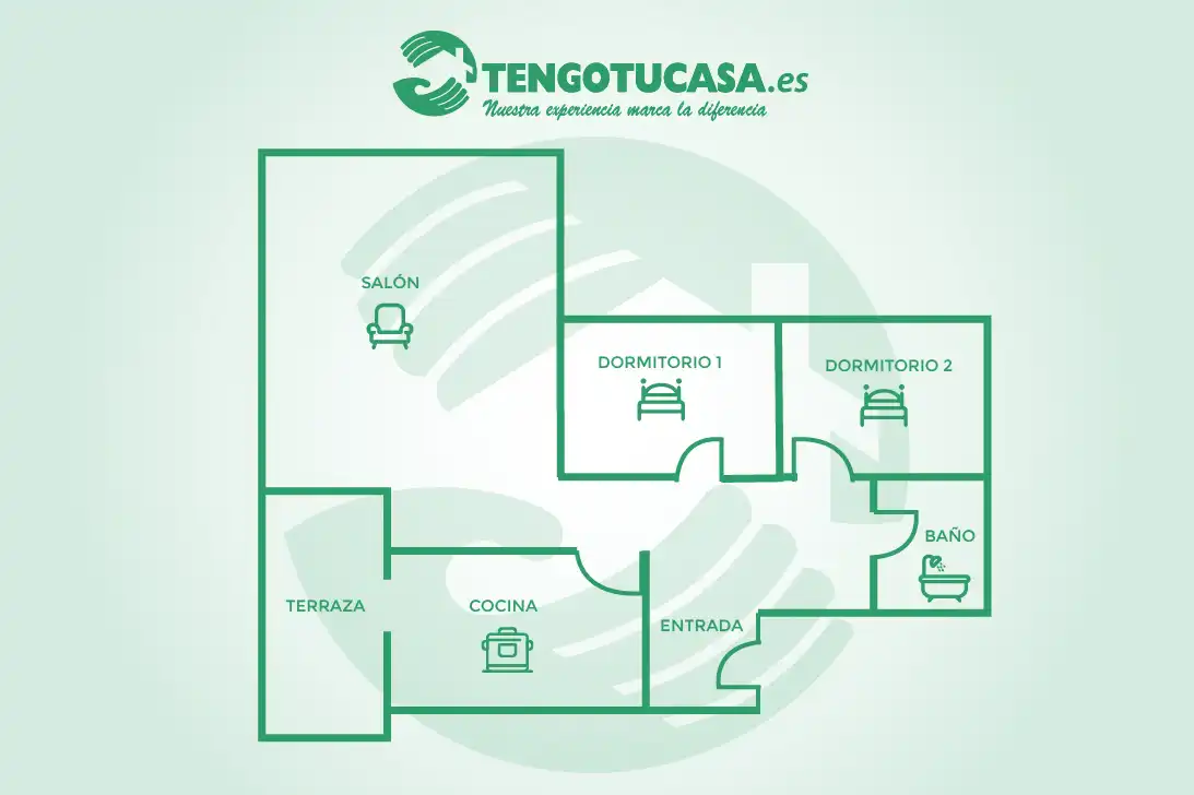 Flat for sale in Madrid  with Air Conditioner, Heating and Terrace