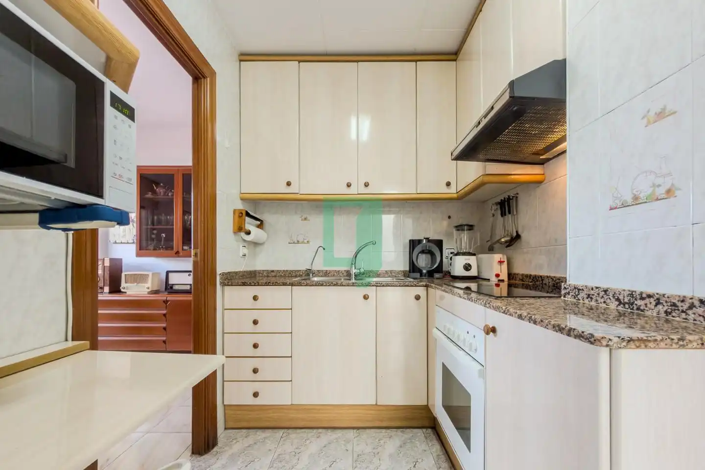 Küche von Maisonette zum Verkauf in Badalona mit Heizung und Terrasse