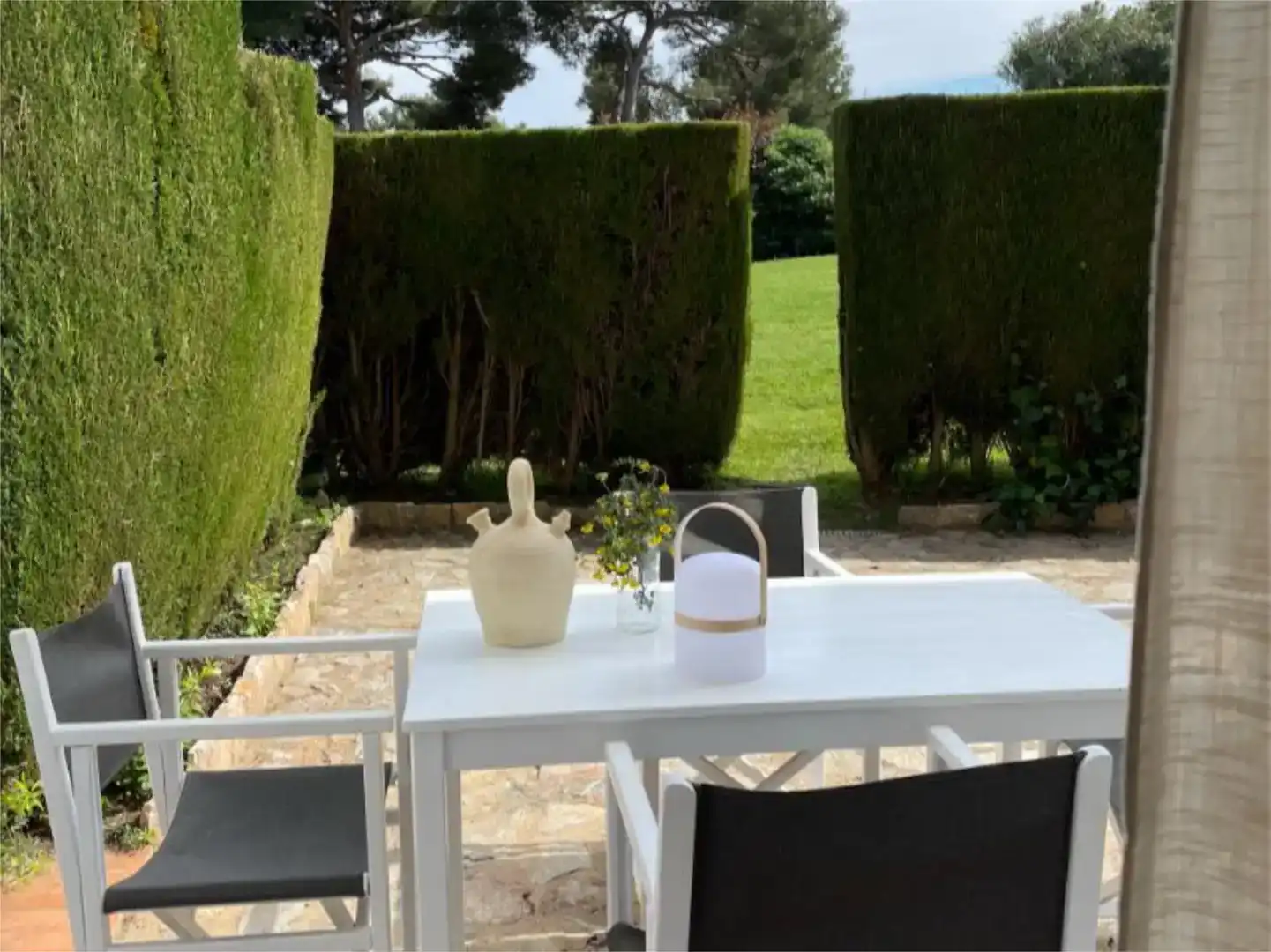 Terrasse von Garage zum Verkauf in Begur