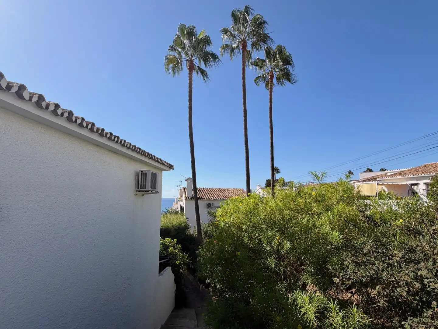 Exterior view of Flat for sale in Mijas  with Private garden, Terrace and Community pool