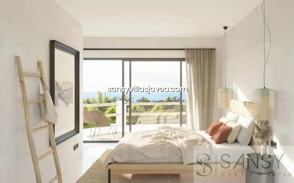 Bedroom of Houses for sale in Jávea / Xàbia  with Air Conditioner, Storage room and Furnished