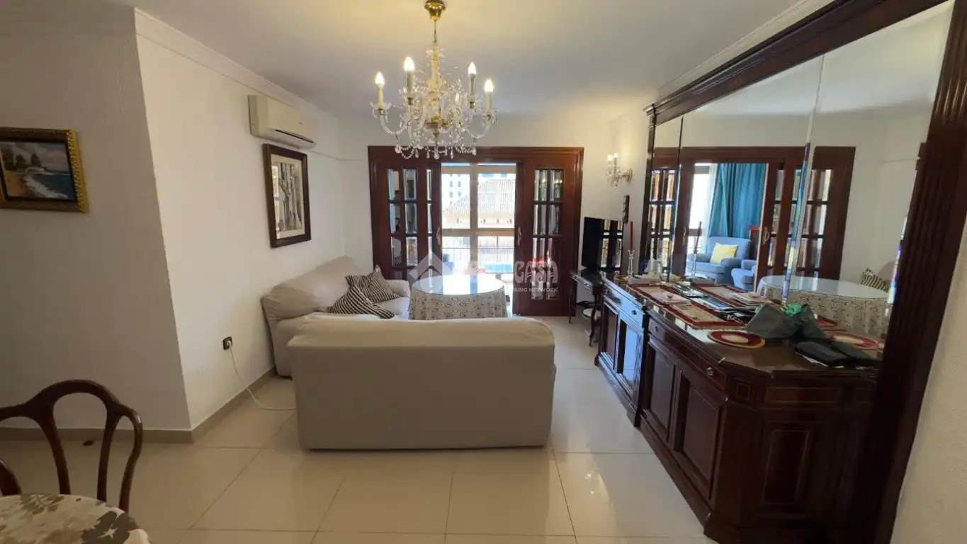 Sala de estar de Piso en venta en Málaga