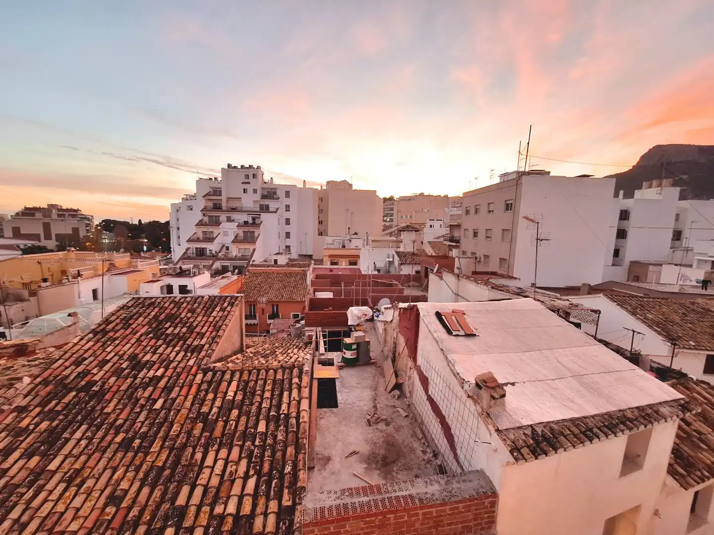 Vista exterior de Apartamento en venta en Calpe / Calp con Aire acondicionado y Terraza