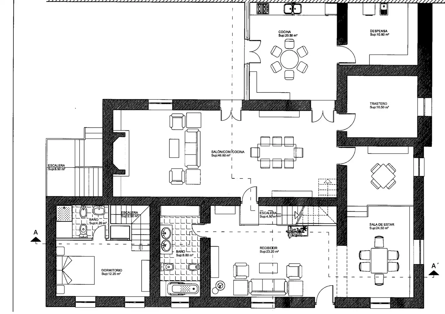 Casa rústica con jardín en venta en N/A, imagen 77