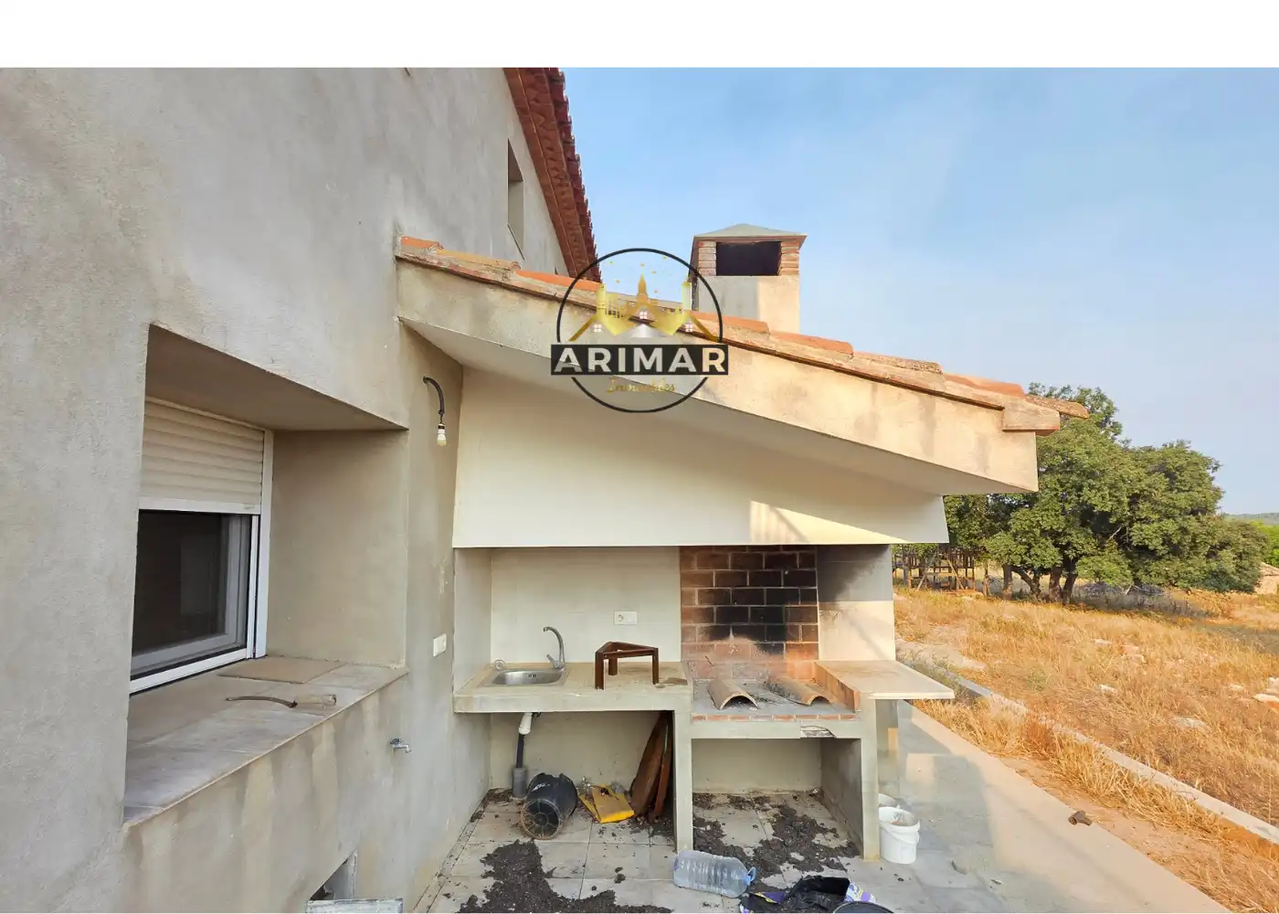 Terrassa de Finca rústica en venda en Useras /  Les Useres amb Jardí privat, Terrassa i Traster