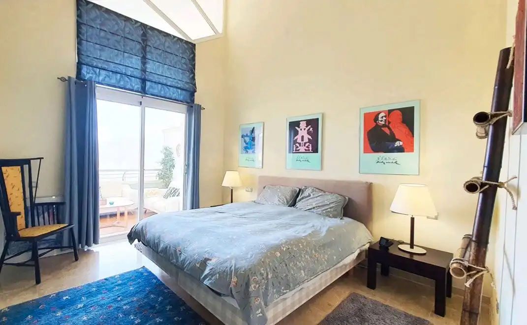 Schlafzimmer von Dachboden zum Verkauf in Mijas mit Terrasse, Abstellraum und Schwimmbad