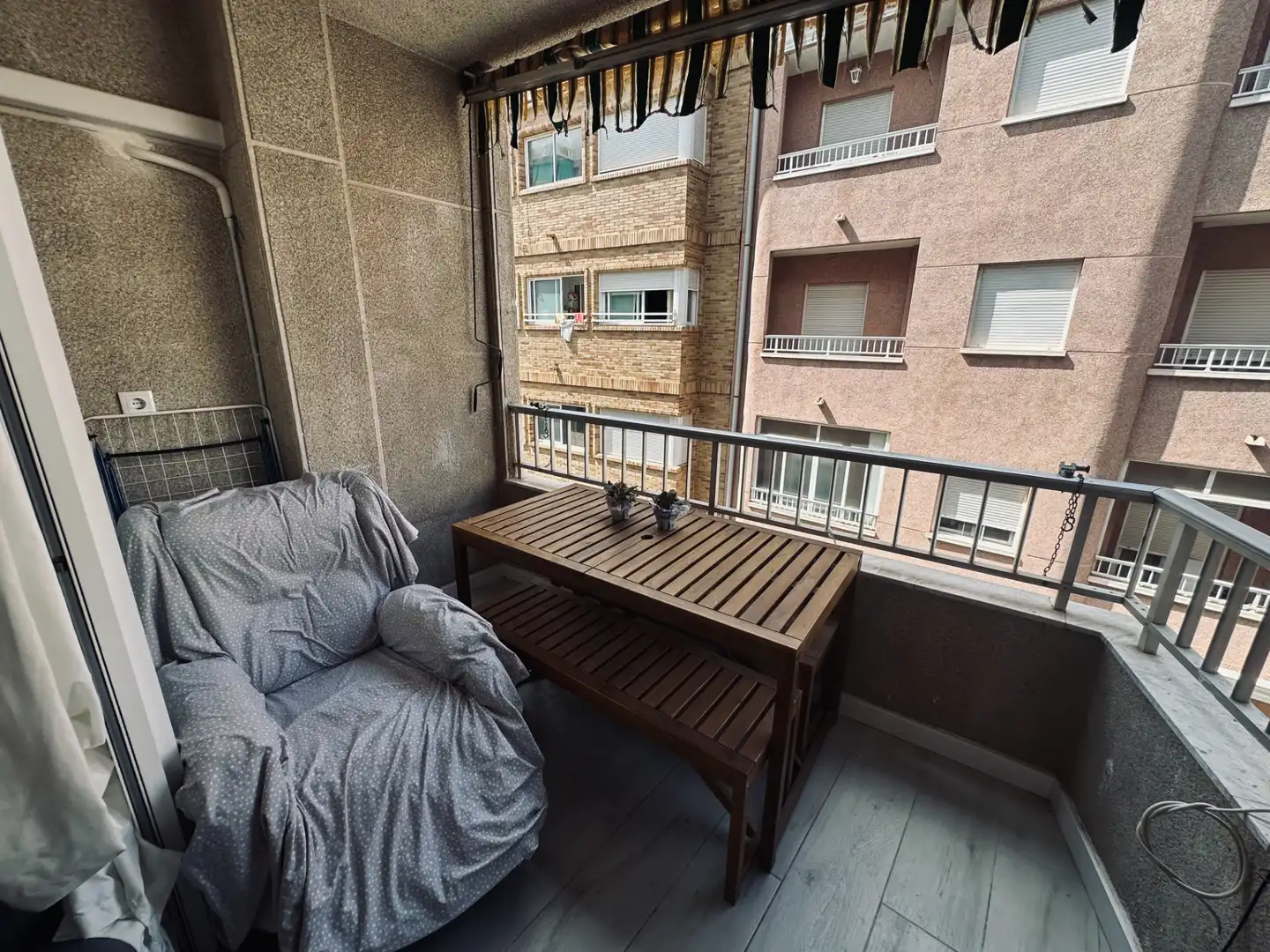 Balcony of Flat for sale in Santa Pola  with Air Conditioner, Heating and Terrace