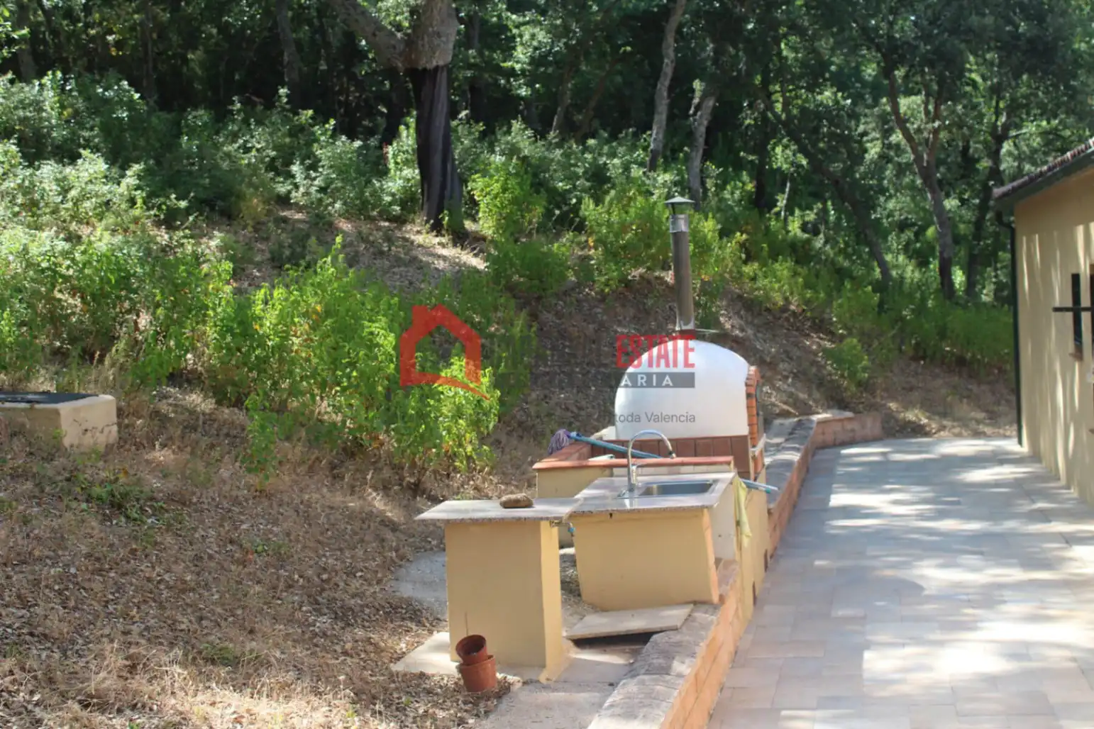 Vista exterior de Casa o xalet en venda en Fuencaliente amb Jardí privat, Terrassa i Traster