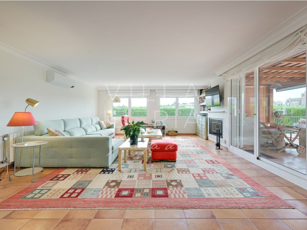 Sala d'estar de Casa o xalet en venda en Calonge i Sant Antoni amb Aire condicionat, Calefacció i Jardí privat