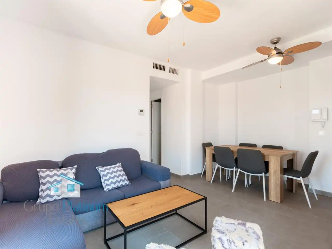 Sala de estar de Apartamento en venta en Pulpí con Terraza, Piscina y Amueblado