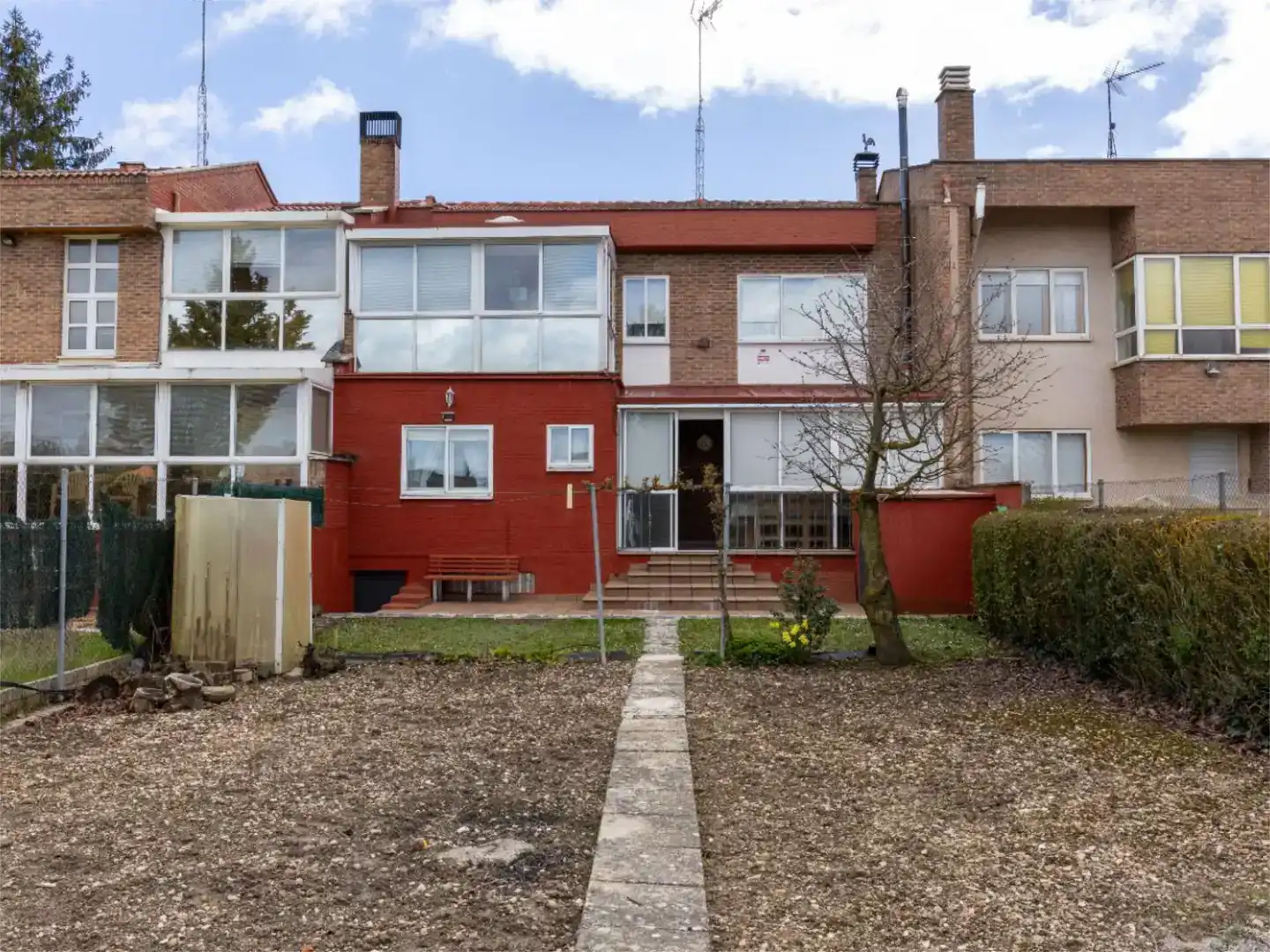 Vista exterior de Casa o xalet en venda en Castrillo del Val amb Balcó