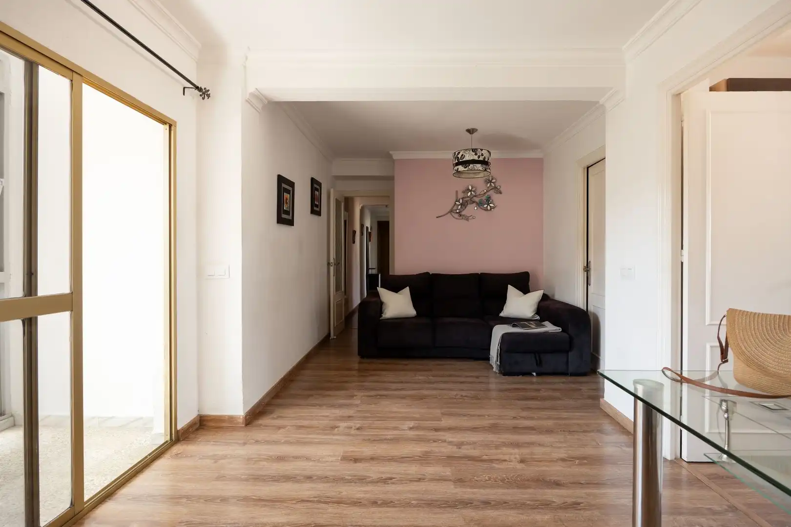 Sala de estar de Apartamento en venta en Málaga con Terraza