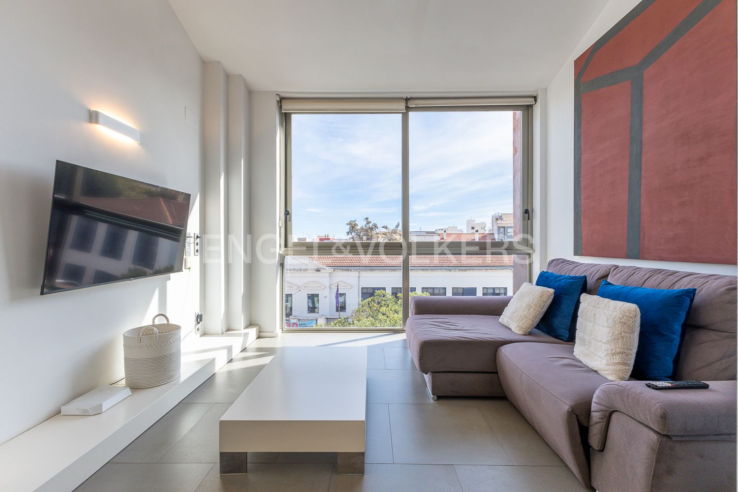 Sala d'estar de Apartament en venda en Gandia amb Aire condicionat, Calefacció i Terrassa