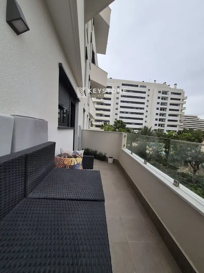 Terrasse von Wohnung zur Miete in Alicante / Alacant mit Klimaanlage, Heizung und Terrasse