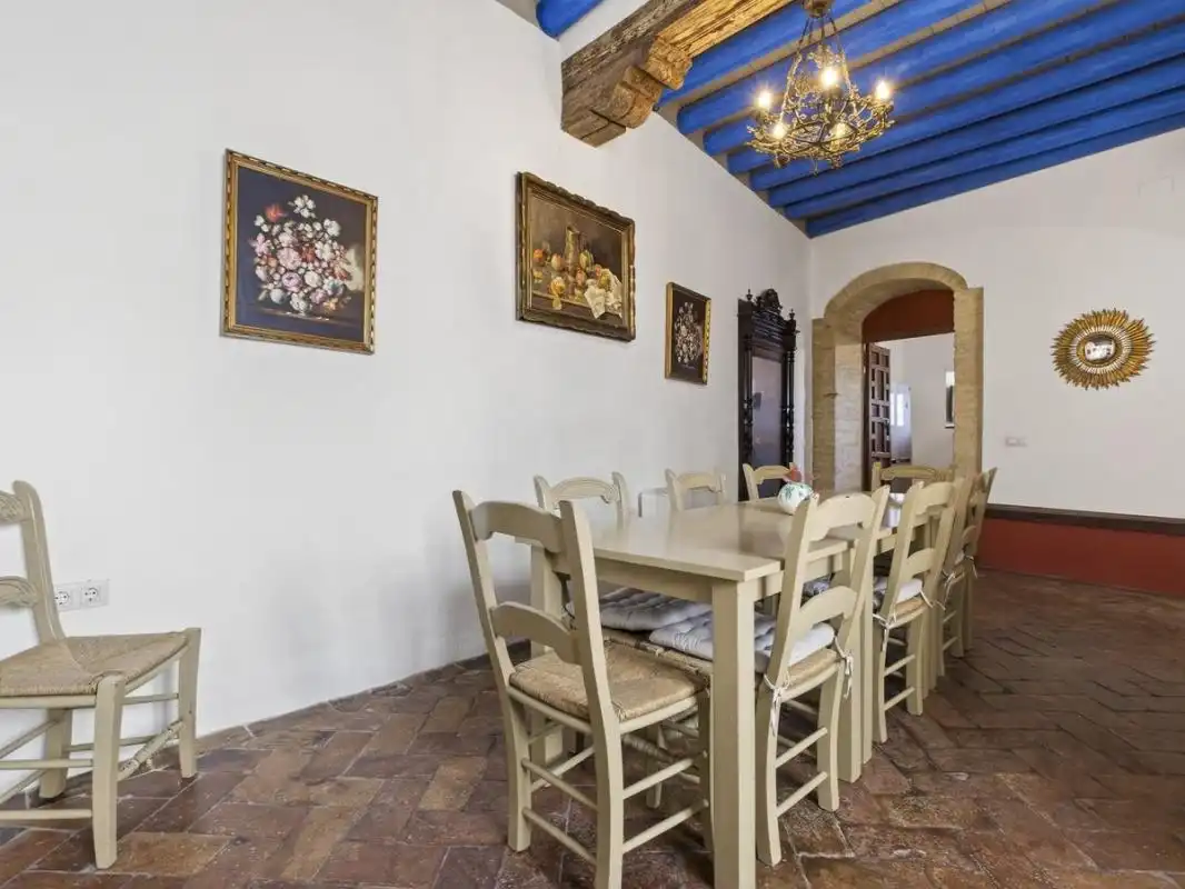 Dining room of Houses for sale in Carmona  with Heating, Storage room and Swimming Pool