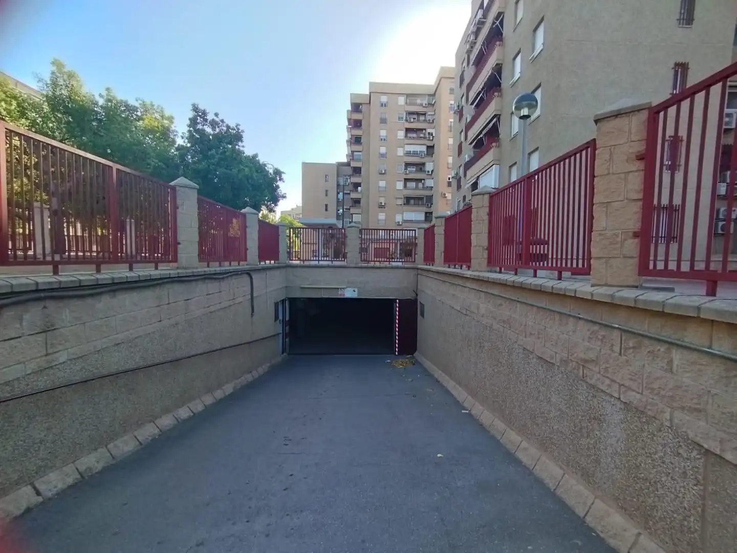 Parking of Flat for rent in Murcia  with Air Conditioner, Private garden and Terrace