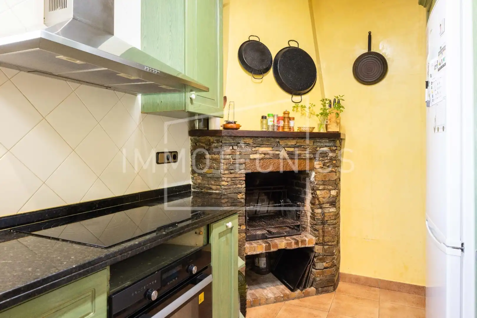 Cocina de Casa o chalet en venta en Llinars del Vallès con Aire acondicionado, Calefacción y Alarma