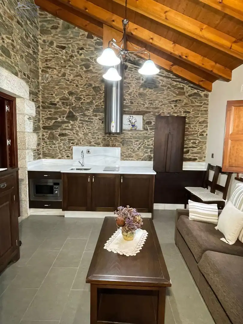 Cocina de Casa o chalet en venta en Ordes con Jardín privado y Trastero