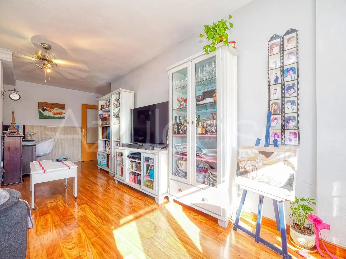 Living room of Flat for sale in Alicante / Alacant  with Air Conditioner, Terrace and Storage room