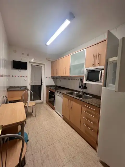 Kitchen of Flat for sale in Lleida  with Heating, Storage room and Furnished