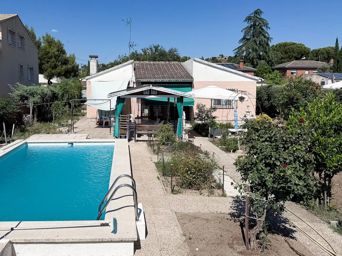 Piscina de Casa o chalet en venta en Santa Cruz del Retamar con Calefacción, Jardín privado y Terraza
