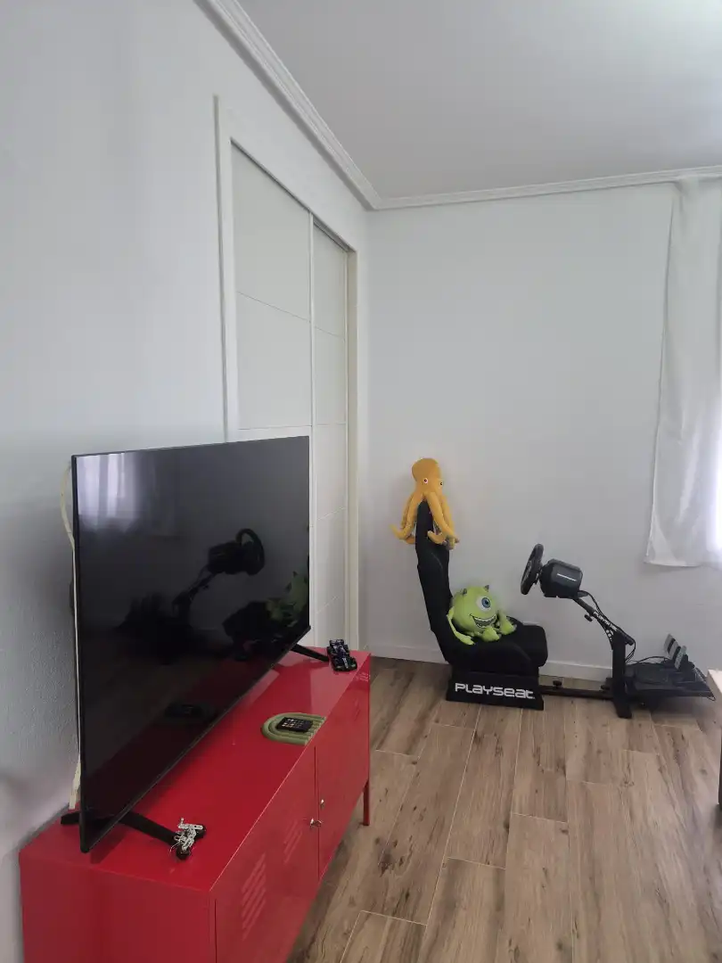 Sala de estar de Piso en venta en Hazas de Cesto con Parquet y Terraza