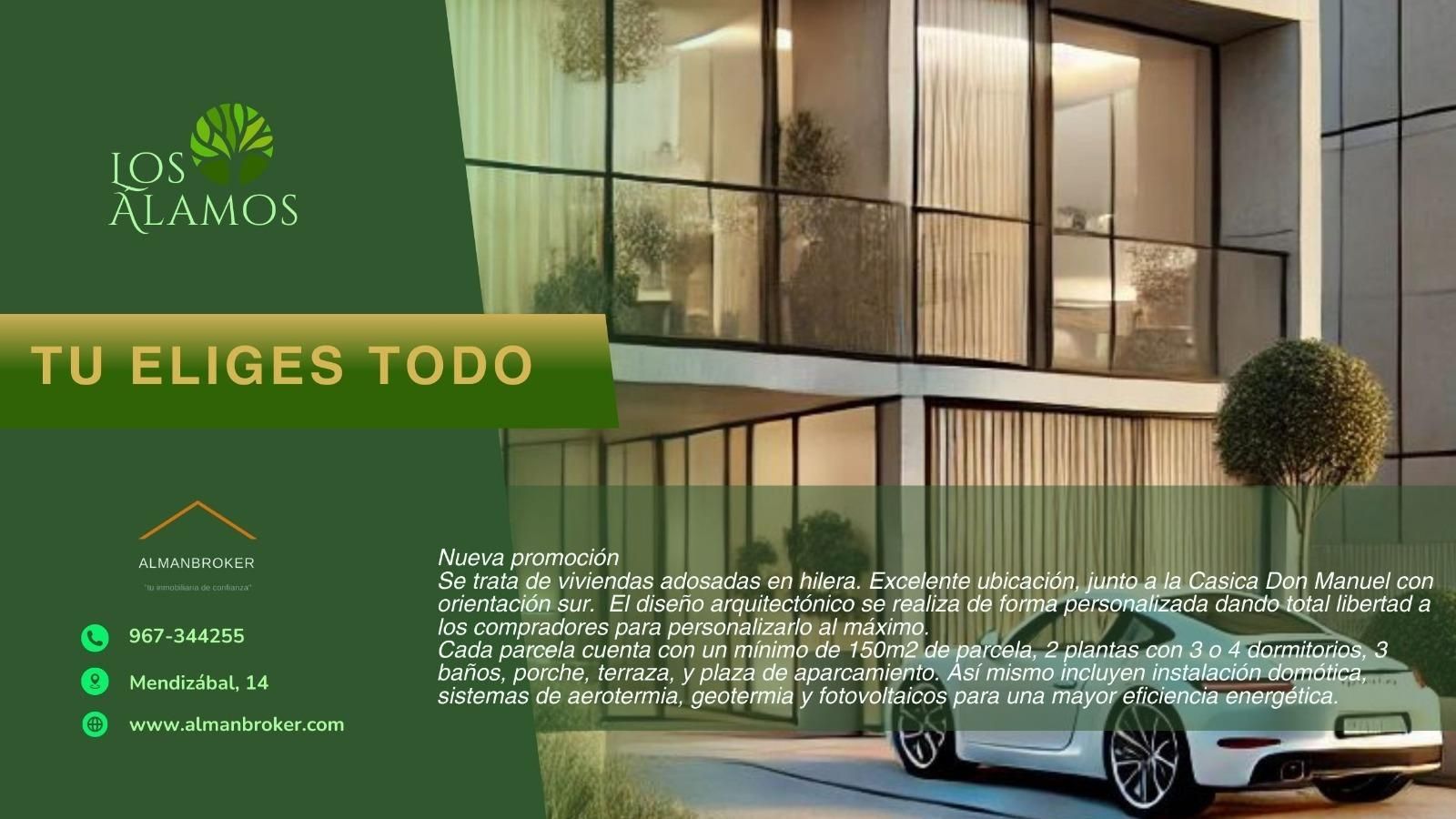 Vista exterior de Residencial en venda en Almansa