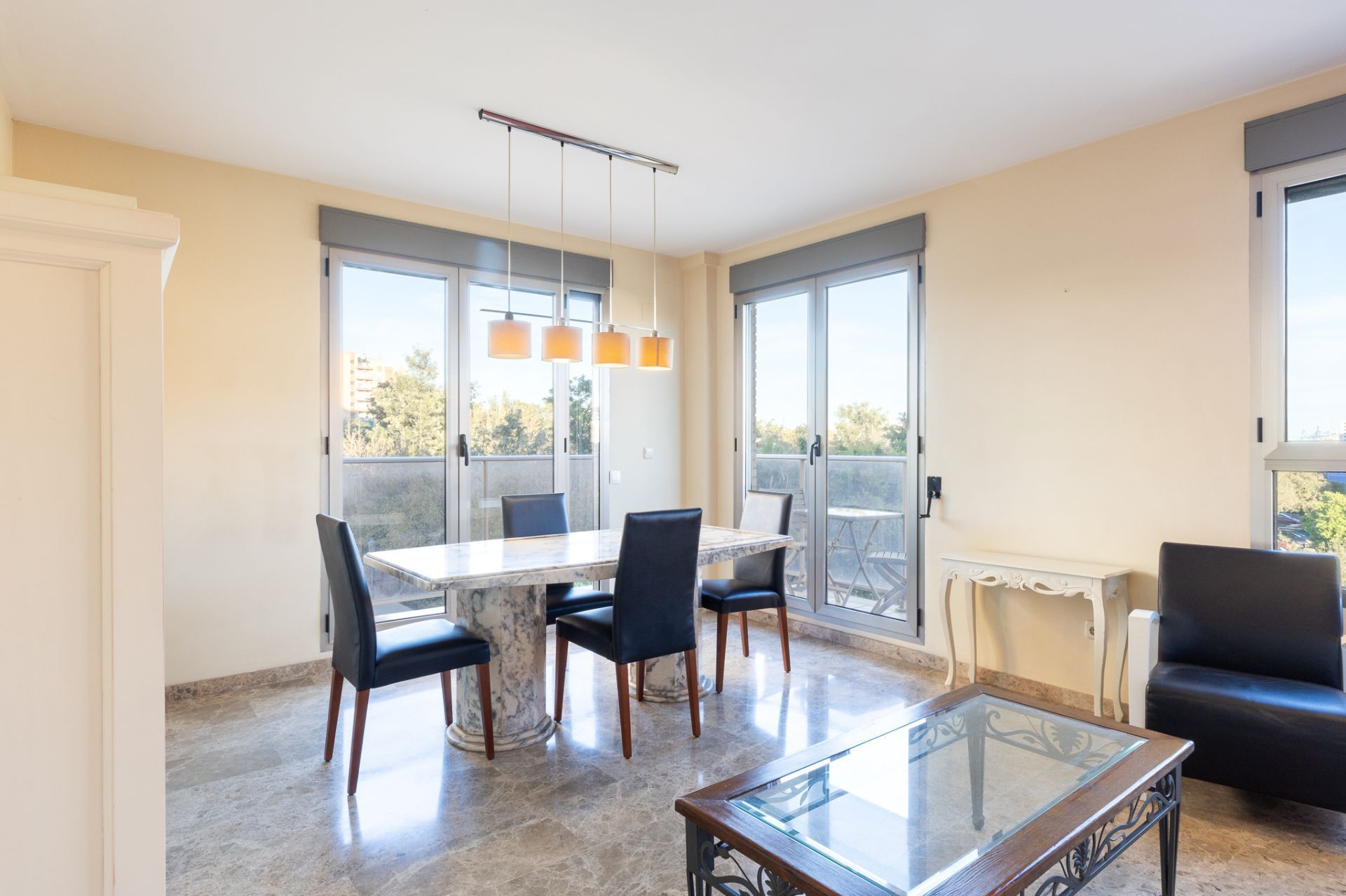Dining room of Flat for sale in  Valencia Capital  with Air Conditioner and Storage room