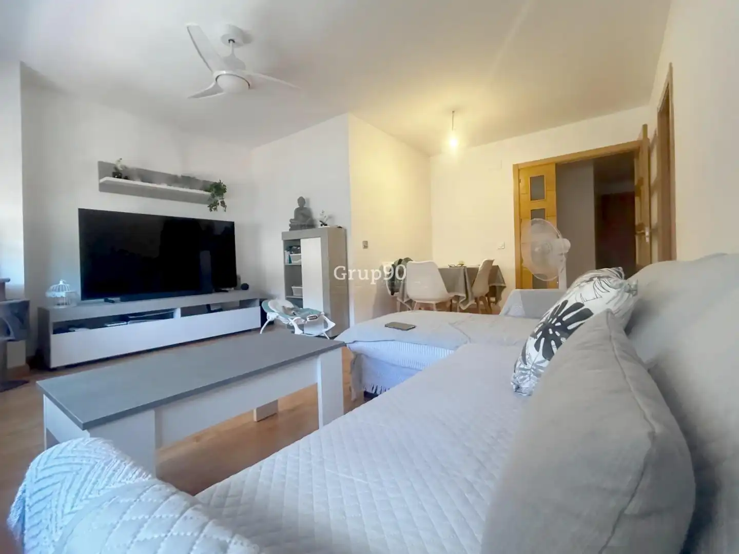 Sala de estar de Piso en venta en Lleida con Calefacción y Parquet