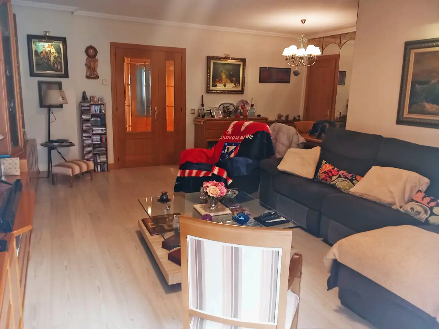 Wohnzimmer von Wohnung zum Verkauf in Coslada mit Klimaanlage, Heizung und Terrasse