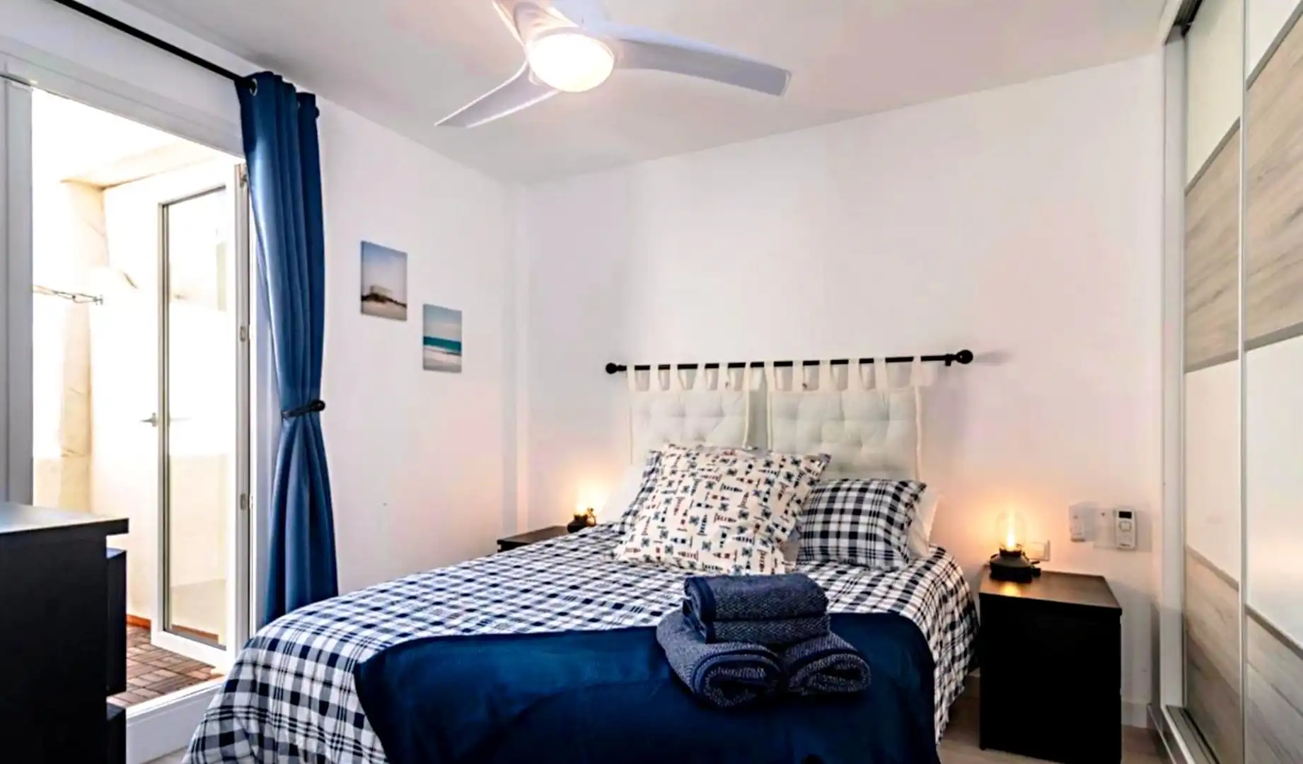 Schlafzimmer von Wohnung zum Verkauf in Benalmádena mit Klimaanlage, Heizung und Terrasse