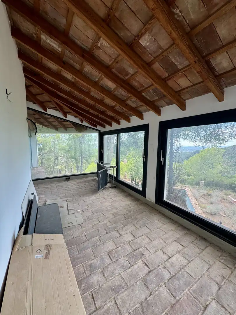 Terraza de Casa o chalet en venta en Benicasim / Benicàssim con Calefacción, Jardín privado y Terraza