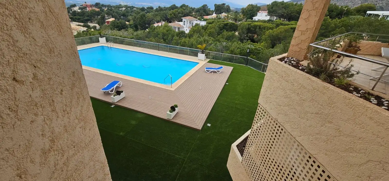Piscina de Apartamento en venta en Altea con Aire acondicionado, Calefacción y Terraza