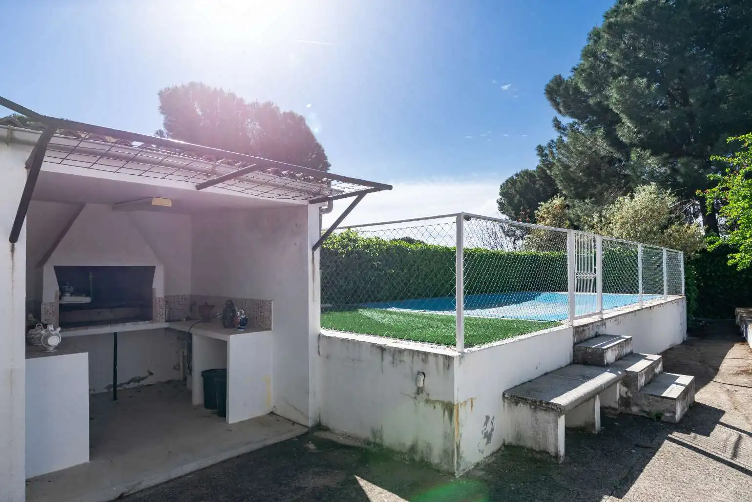 Swimming pool of Houses for sale in San Martín de Valdeiglesias  with Air Conditioner, Heating and Private garden