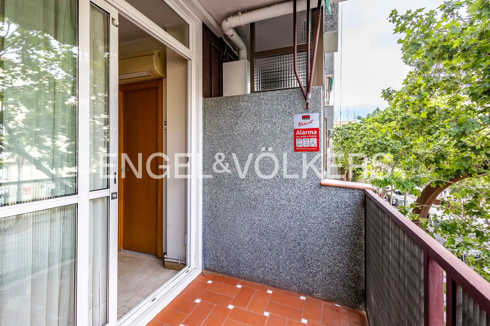 Balcony of Flat for sale in Barcelona  with Air Conditioner, Heating and Balcony