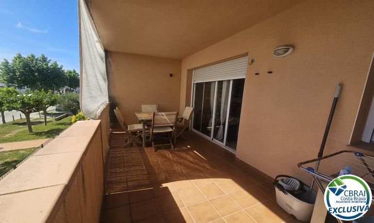 Terrace of Apartment for sale in Empuriabrava  with Air Conditioner, Heating and Terrace