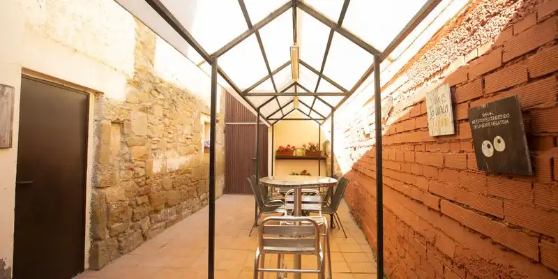 Terrace of Country homes for sale in Siétamo  with Air Conditioner, Private garden and Terrace