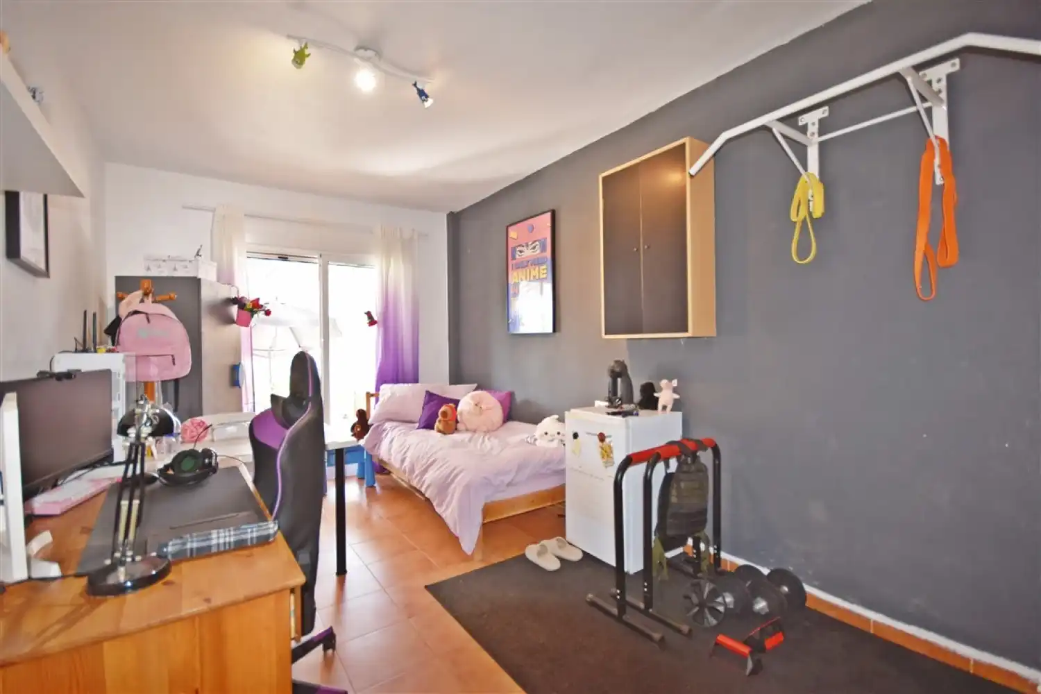 Schlafzimmer von Maisonette zum Verkauf in Mazarrón mit Klimaanlage, Heizung und Terrasse