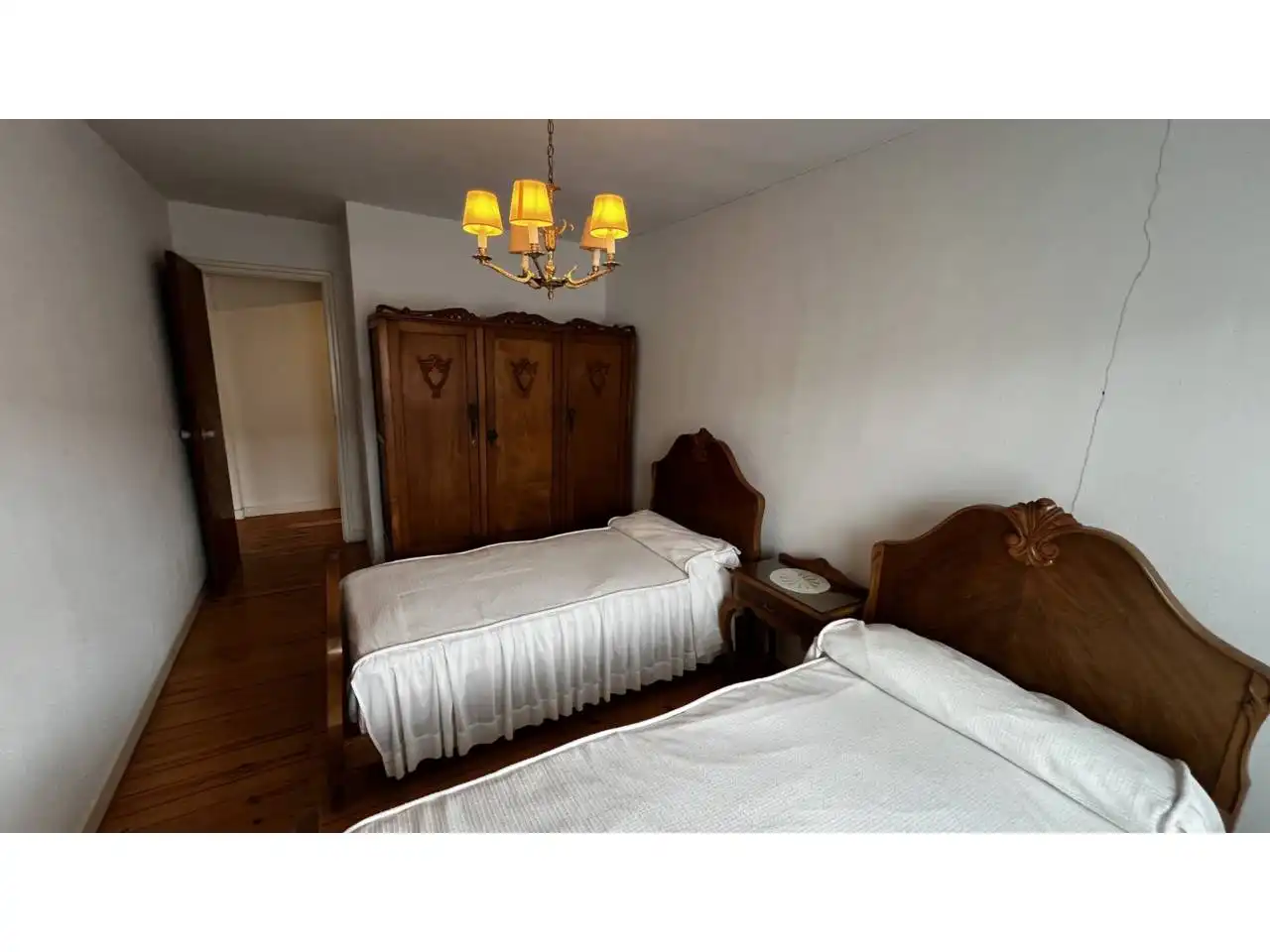 Bedroom of Flat for sale in Espinosa de los Monteros  with Furnished and Balcony