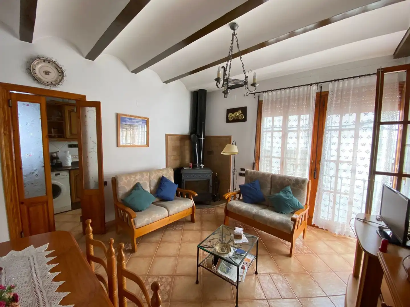 Sala d'estar de Casa o xalet en venda en Chulilla