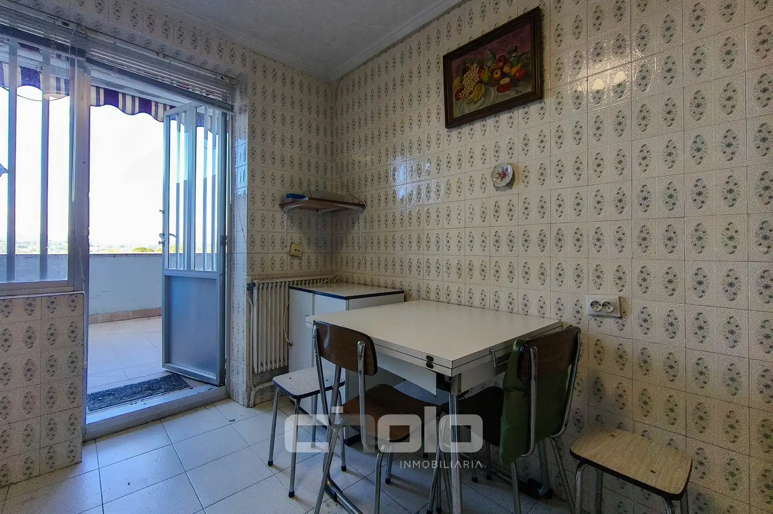 Küche von Wohnung zum Verkauf in Lugo mit Heizung, Terrasse und Balkon