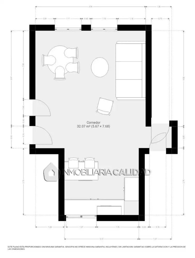 Bedroom of Flat for sale in Burgos  with Heating, Storage room and Furnished