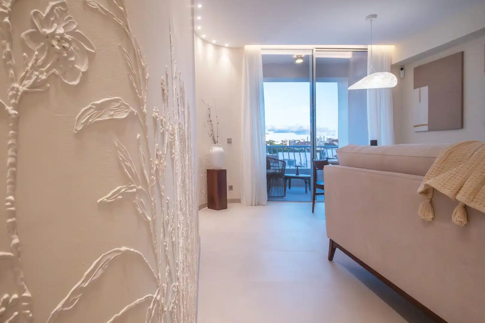 Living room of Flat for sale in Málaga  with Air Conditioner, Heating and Terrace