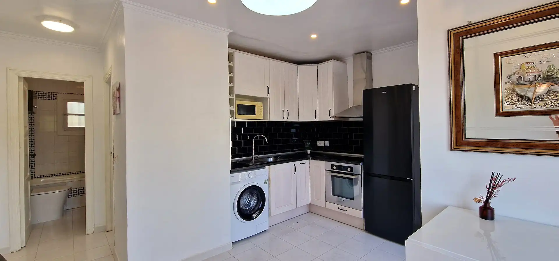 Kitchen of Houses for rent in San Miguel de Salinas  with Air Conditioner, Heating and Private garden