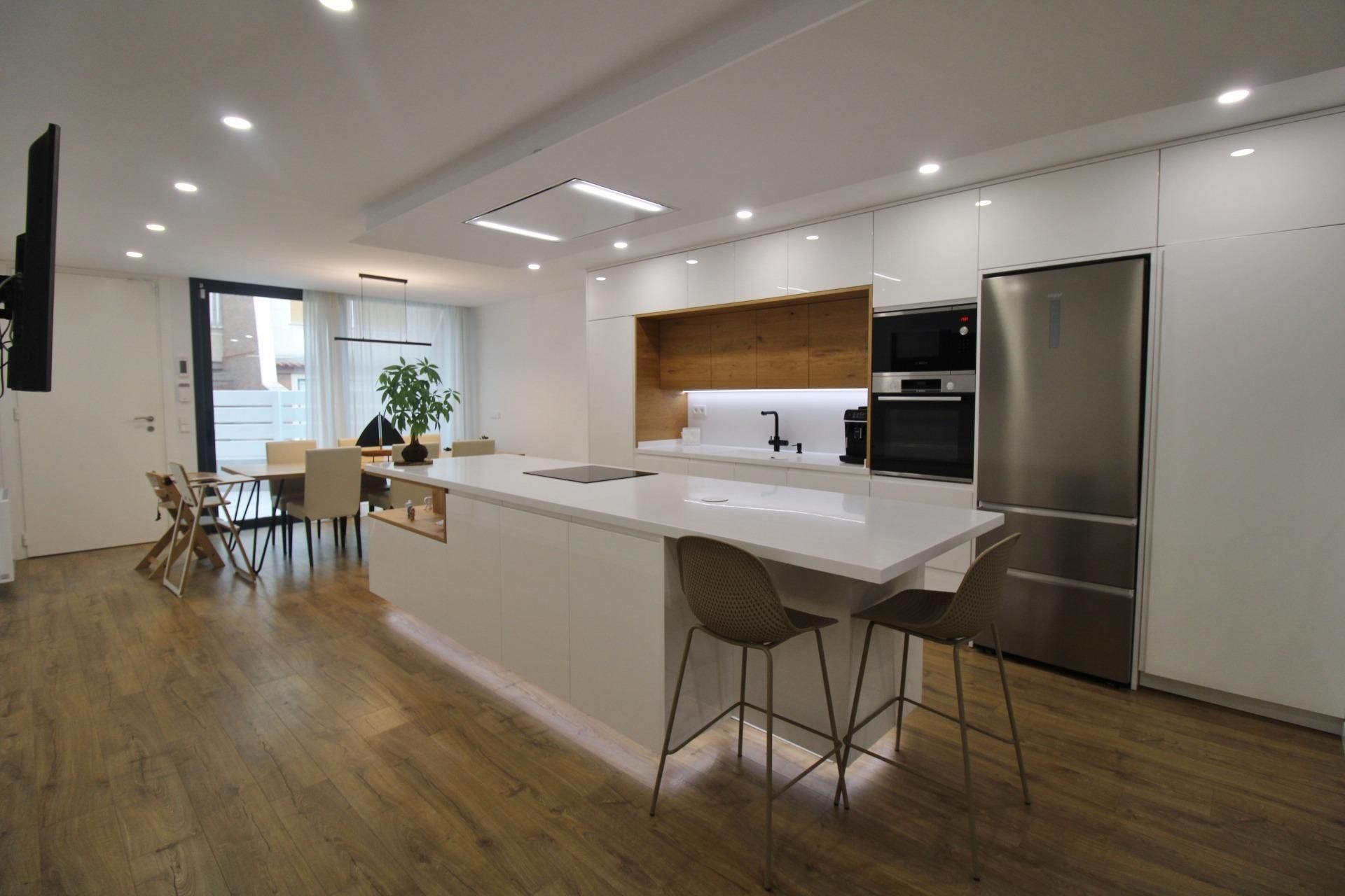 Cocina de Casa o chalet en venta en Alicante / Alacant con Aire acondicionado, Terraza y Amueblado