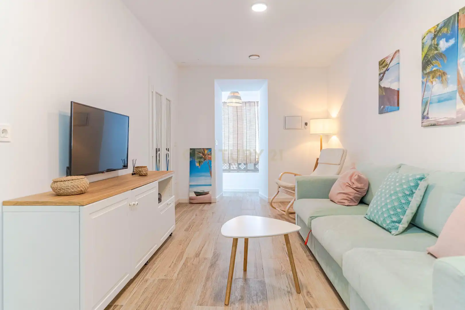 Sala de estar de Casa o chalet en venta en Almuñécar con Aire acondicionado, Lavadora y Microondas